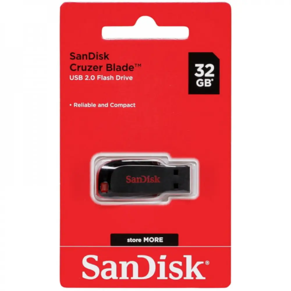 Флешка SanDisk Cruzer Blade 32 GB Код:MS05 (ID#1896217914), цена: 108 ...