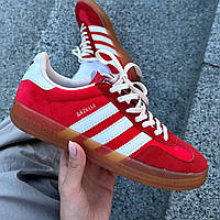 Кроссовки Adidas Gazelle x Gucci Red/White 36