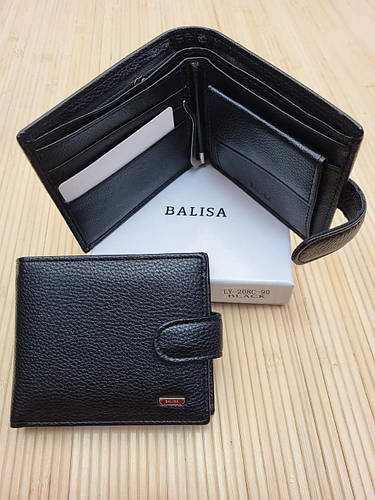 Купить Мужской кошелек из кожзаменителя Balisa с зажимной скобой для ...