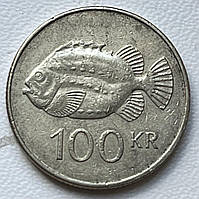 Монета Ісландії 100 крон 2006-07 рр