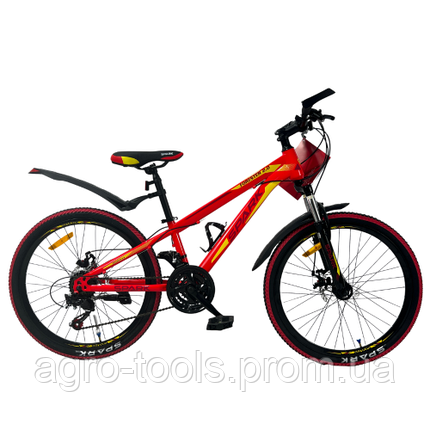 Велосипед SPARK FORESTER 2.0 Junior  (колеса - 24'', сталева рама - 11''), фото 2