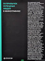 Книга 50 звичок успішних людей в инфографике  . Автор Михайло Іванов (Рус.) (обкладинка м`яка) 2021 р.