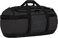 Сумка-рюкзак речова тактична водозахисна Highlander Storm Kitbag 65L Black (DB123-BK) Фурнітура Duraflex®