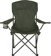 Стілець кемпінговий розкладний Highlander Edinburgh Camping Chair Olive (FUR002-OG) 100 кг Міцна сталева рама