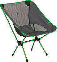 Стул кемпинговый раскладной Highlander Ayr Chair Green/Grey (FUR103-G.G) 80 кг алюминиевая рама