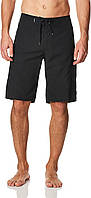 35 Black Мужские шорты для плавания Quiksilver Standard Manic длиной 22 дюйма с карманомкарго
