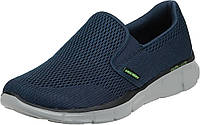 12 Wide Navy Мужские лоферы Skechers Equalizer Double Play SlipOn