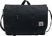 Сумкамессенджер Carhartt Ripstop, прочная водонепроницаемая рабочая сумкамессенджер, цвет черный