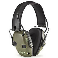 Активні тактичні наушники Howard Leight Impact Sport Electronic Earmuff, Оливковий