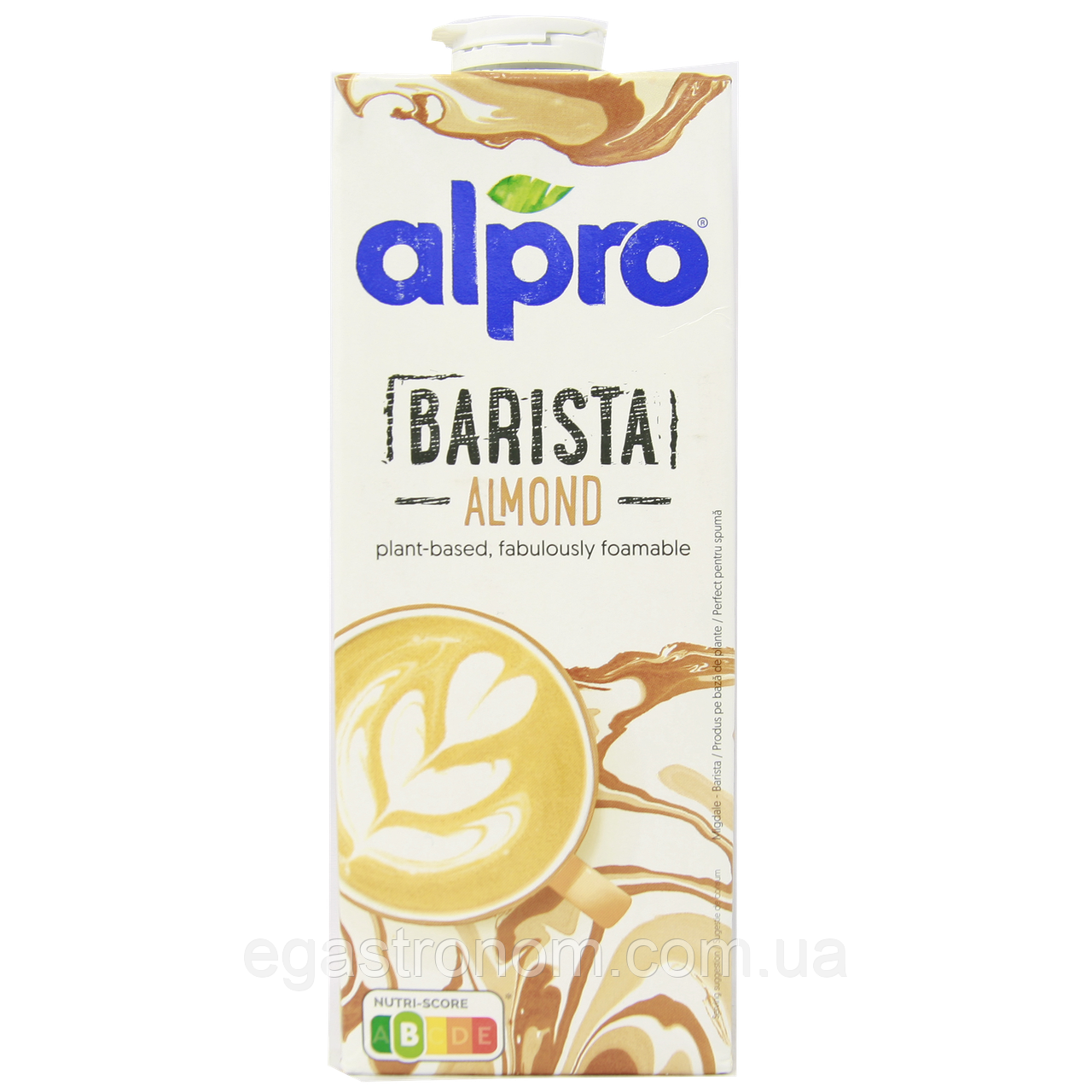 Молоко мигдалеве (без лактози) бариста Альпро Alpro almond barista 1L 8шт/ящ (Код: 00-00000457)