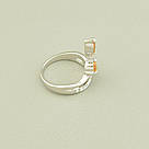 Каблучка 'Vogue' Фіаніт (родій), фото 2