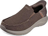 8 Parson Taupe Мужские лоферы Skechers Equalizer Double Play SlipOn