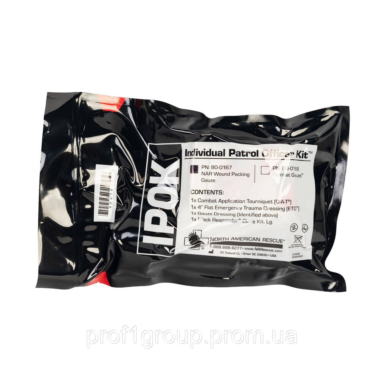 Аптечка індивідуальна NAR Individual Patrol Officer Kit (IPOK) with Wound Packing Gauze Multi єдиний