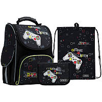 Набір рюкзак +пенал + сумка для взуття Kite 501S Game 4 Life
