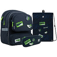 Набір рюкзак + пенал + сумка для взуття Kite 756S Tagline