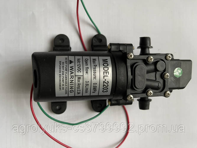 Купить Мембранний електро насос обприскувача, цена 600 ₴ — Prom.ua (ID ...