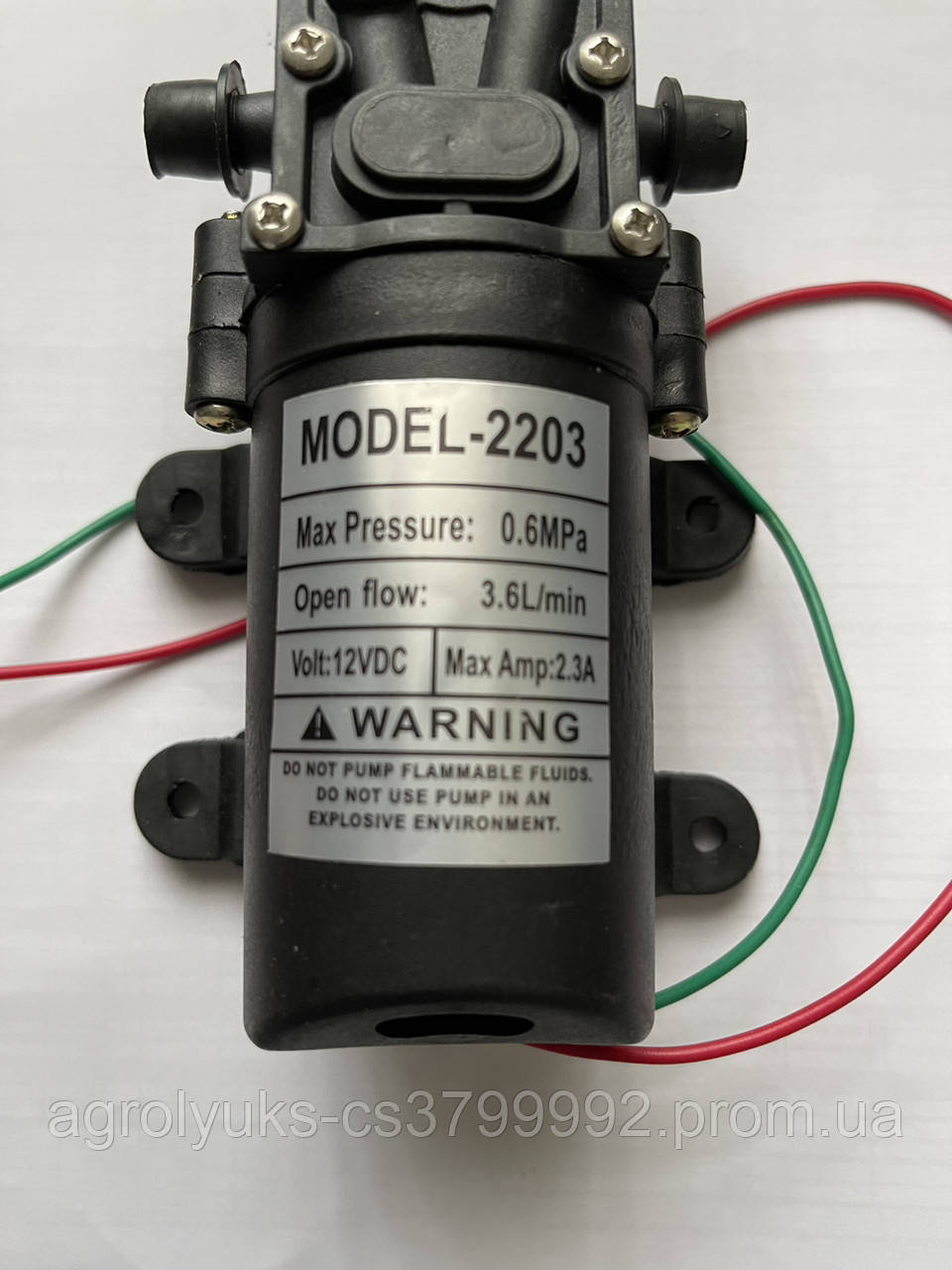 Купить Мембранний електро насос обприскувача, цена 600 ₴ — Prom.ua (ID ...