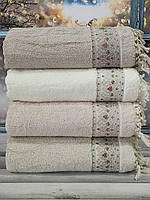 Набор 4 банных полотенца Pupilla 70х140см