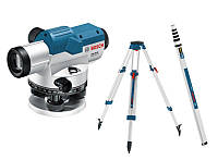 Оптичний нівелір Bosch GOL 26 D+BT 160+GR 500