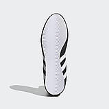 Боксерки взуття для боксу Adidas Box Hog 2 чорні для дітей та дорослих, фото 5