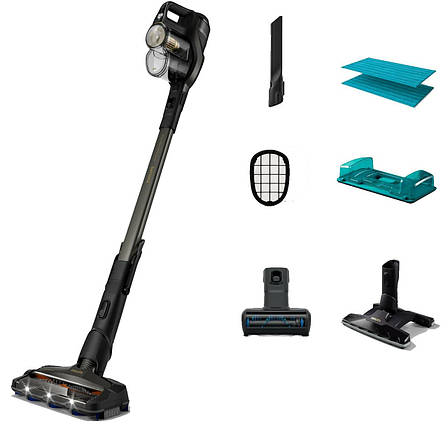 Вертикальний + ручний пилосос (2в1) Philips 8000 Series Aqua Plus XC8347/01, фото 1