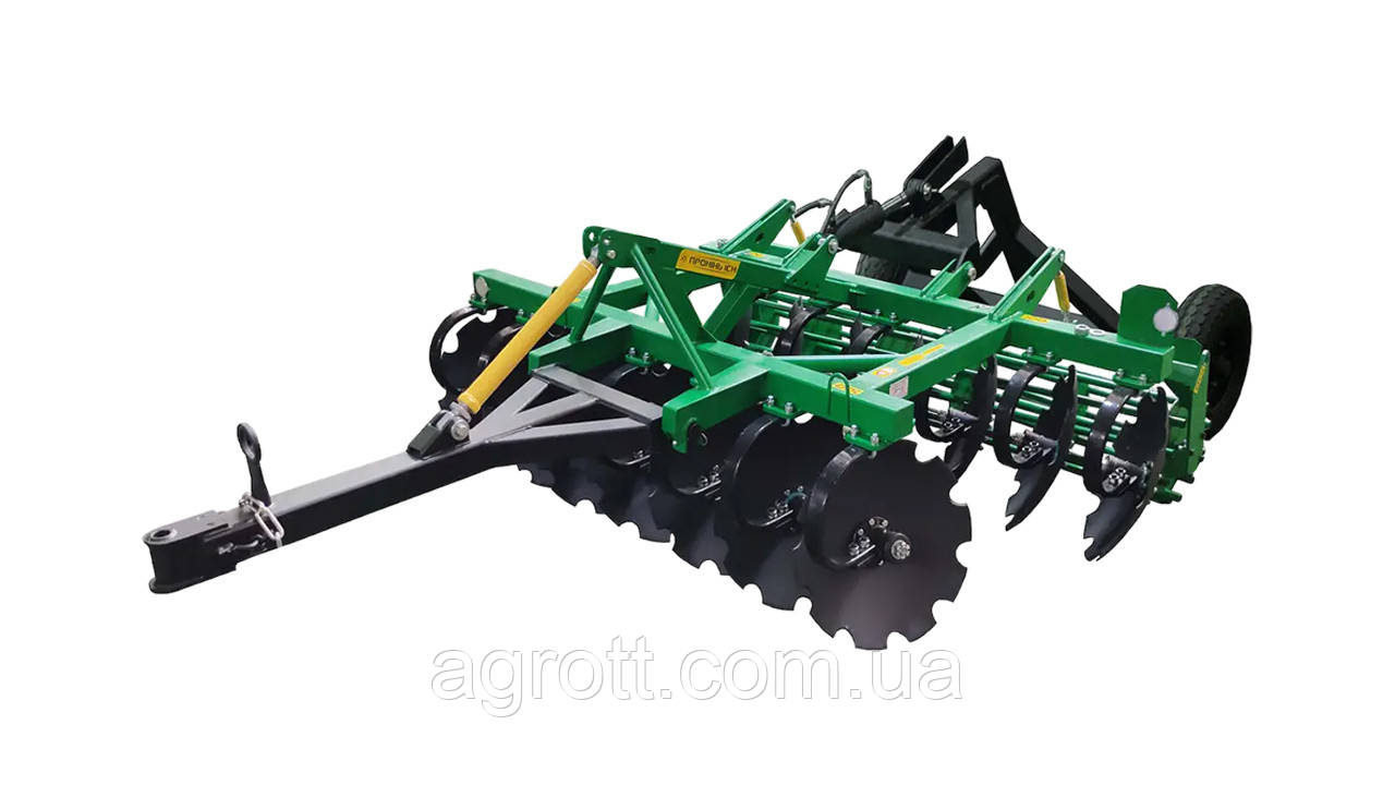 Дискова борона ресорна ДАР-2,4 напівпричіпна
