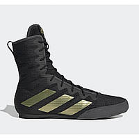 Боксери взуття для боксу Adidas Box Hog 4 Boxing чорно-золоті