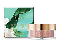 Пудра-Хайлайтер для лица и зоны глаз Unexpected Paradise Transforming Loose Top Coat Kiko Milano