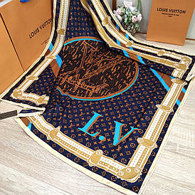 Хустка Louis Vuitton шовкова з ручною підшивкою