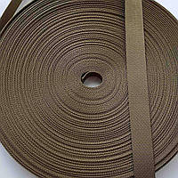 Стропа 100% Поліамід 25мм колір кайот 19г/м (боб 50м) KS