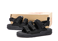 Мужские сандалии New Balance Sandals Black босоножки Нью Баланс черные летние текстильные на липучках спорт 41 25,5 см