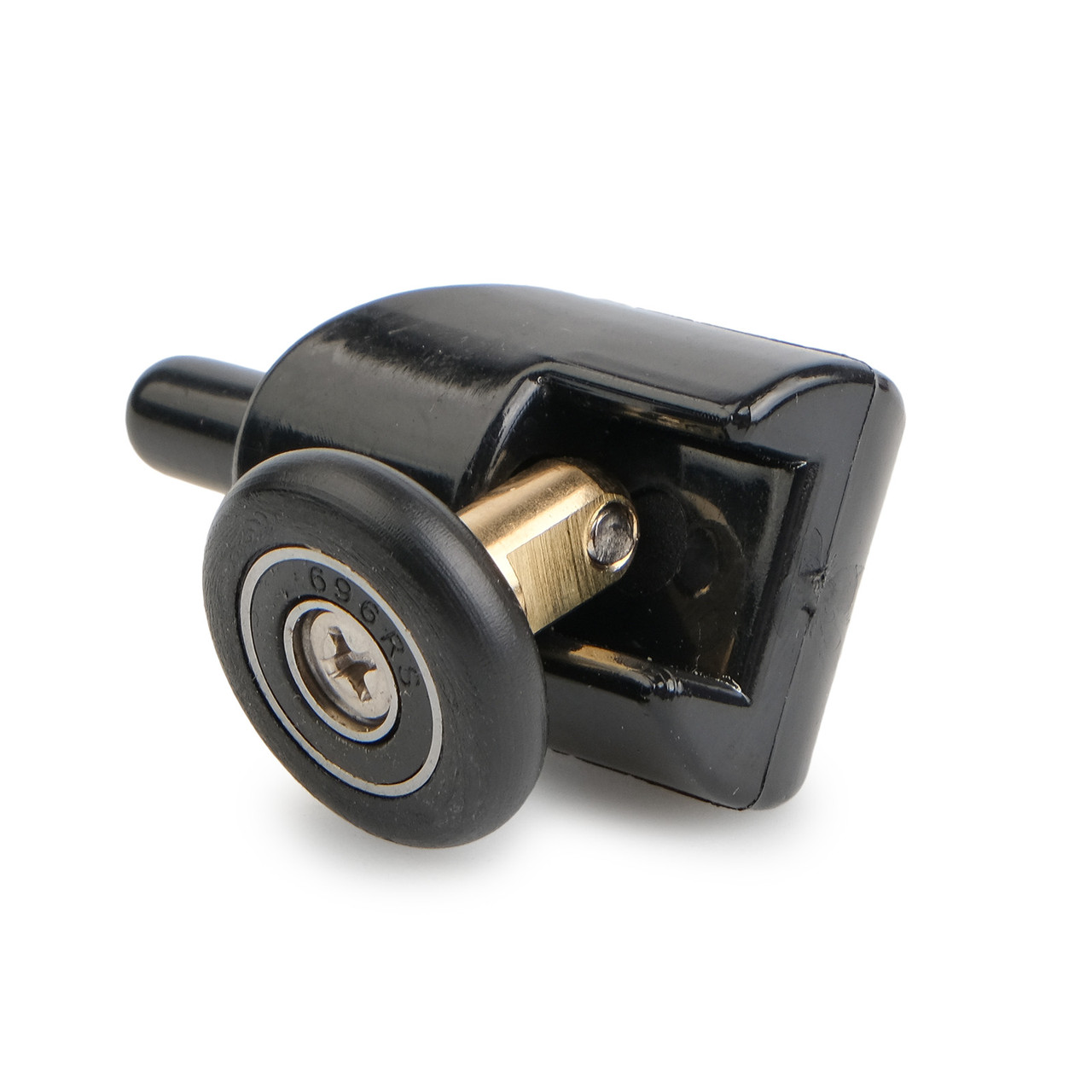 Ролик для душової кабіни, гідробоксу C-43A нижні, чорного кольору.