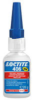 Loctite 406 Cупер клей для трудносклеиваемых пластиков, резины (включая EPDM), 20 г