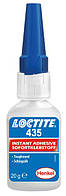 Loctite 435 Клей для пористих поверхонь, армований гумою, низької в'язкості, 20 г