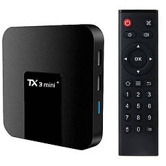 Смарт приставка Tanix TX3 Mini plus 2/16 ГБ, S905W2, Android 11, wifi5