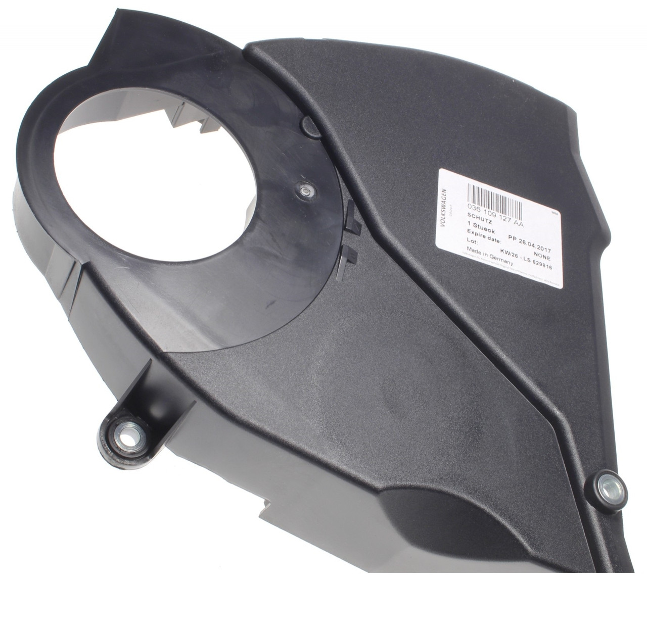 Захист ременя ГРМ нижній VAG: Seat: Leon, Toledo, Altea; Skoda: Octavia; Volkswagen: Bora, Golf, 036109127AA, фото 1