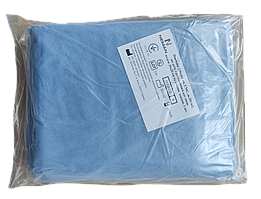 Накидка (простирадло) операційна 200х160 см для лапаротомії Неман з адгезивним операційним полем 30х20 см