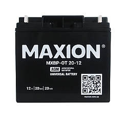 Акумулятор MAXION AGM 12V 20Ah R+ (OT12-20)