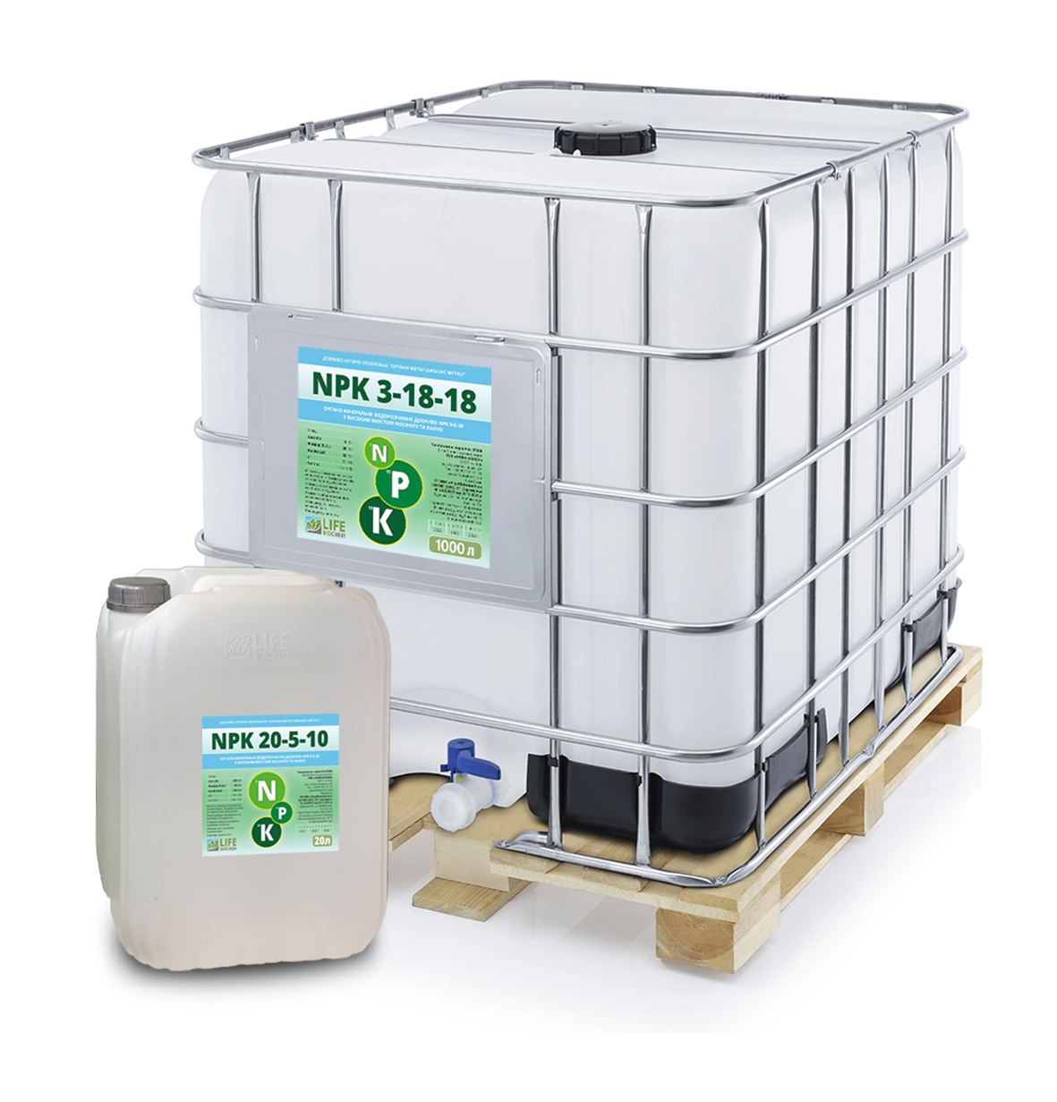 РКД  NPK  0:25:22 - ( Тара 20 л.)  Лайф біоХем, фото 1