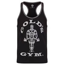 Спортивна чоловіча майка Golds Gym Muscle Joe C Vest Sn99 - Black 2XL, фото 3