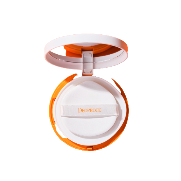 Сонцезахисний кушон для обличчя та тіла DEOPROCE UV Defence All Day Sun Cushion SPF50+ PA++++ 25g