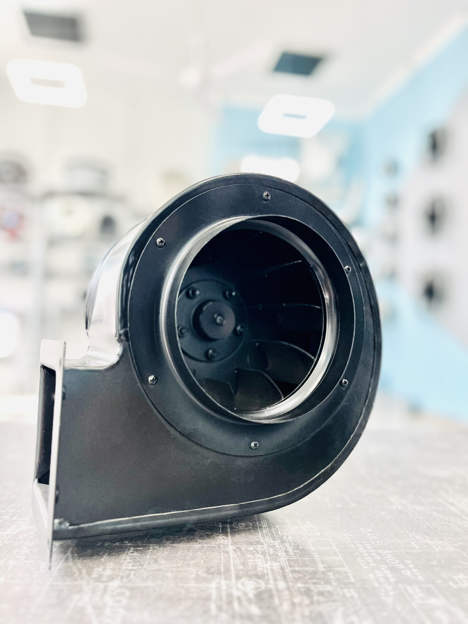 Відцентровий пиловий вентилятор ВЦ 16.4 CM-D 220 В, фото 1