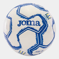 М'яч футбольний Joma Україна Official Football Federation Ukraine Ball розмір 5 колір: білий/синій