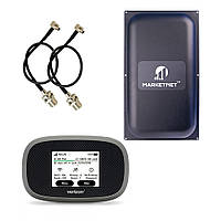 Комплект "Novatel MiFi 8000L + Антенна панельная MARKETNET Maxi MIMO 22 dBi 824-960 МГц/1700-2700 МГц"