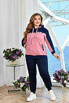 Спортивний костюм жіночий з капюшоном, фото 2