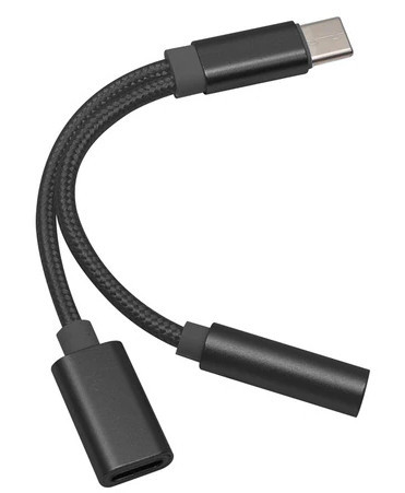 Type C 3.5MM Jack + Type C перехідник адаптер