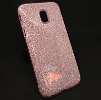 Задня накладка Samsung J3/J330 Remax Glitter Pink