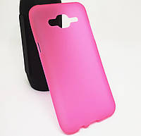 Задня накладка Samsung J5/J500 рожевий сілікон