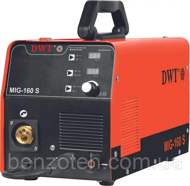 Зварювальний інверторний напівавтомат DWT MIG-160S