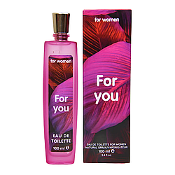 Туалетна вода для жінок For you ТМ Aromat 100 мл